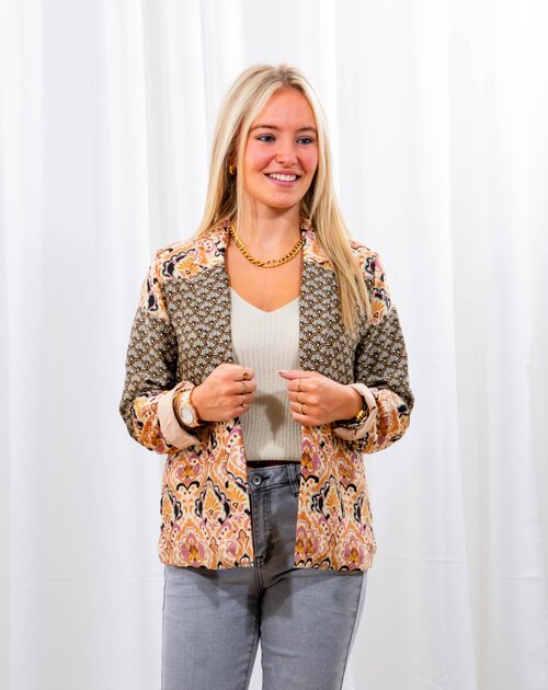 Open gilet Sandrine zwart