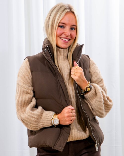 Bodywarmer Lilly beige 