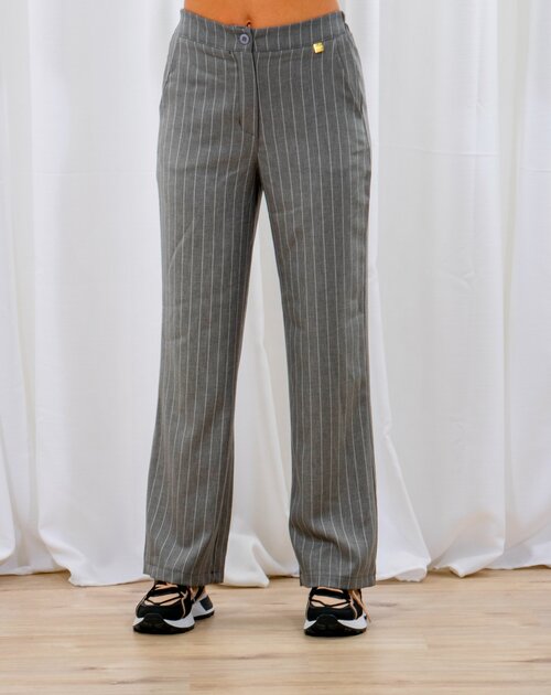 lange broek ANCOLIE streep grijs