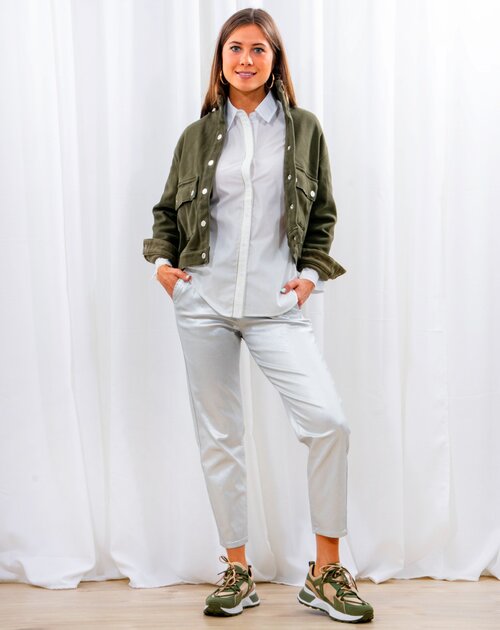 Lange broek Shari zilver