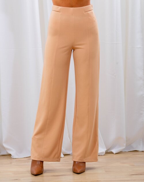 Lange broek Stefanie beige