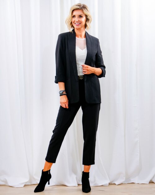 Lange broek Elena zwart - 2