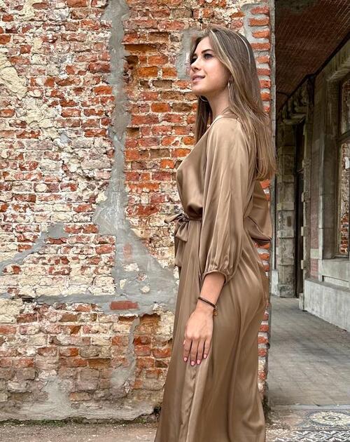 Lange jurk Ophelia zwart - 2
