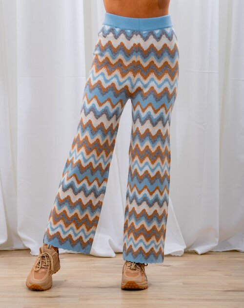 Lange broek Rose blauw