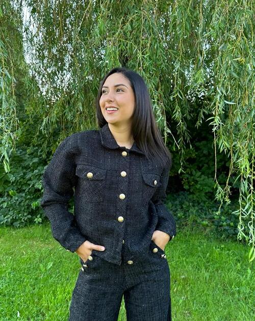 Vest Eleanor zwart