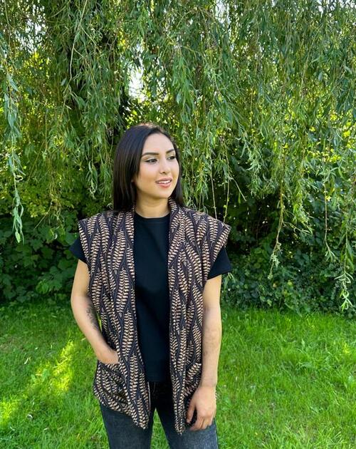 Vest Anna zwart