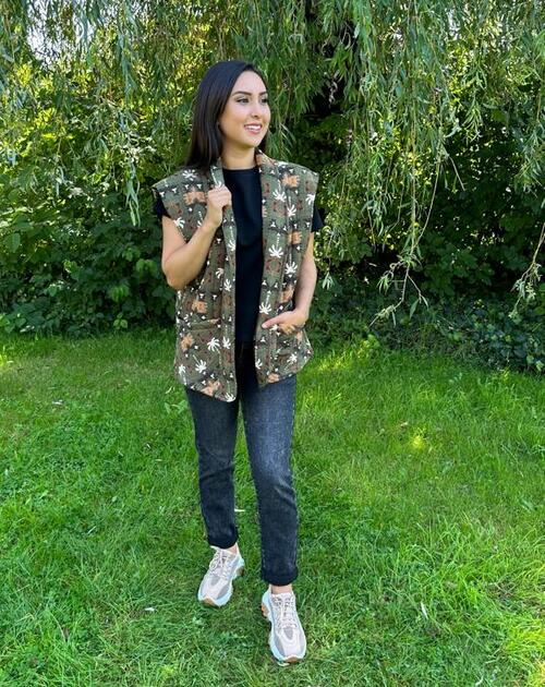 Vest Iris bruin  - 2