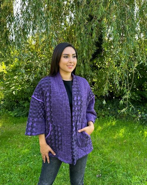 Vest Violet groen