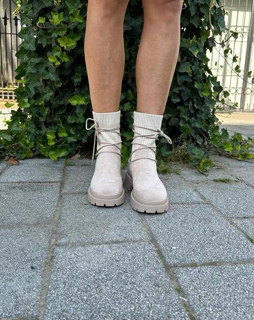 Bottine Adah beige  - 2