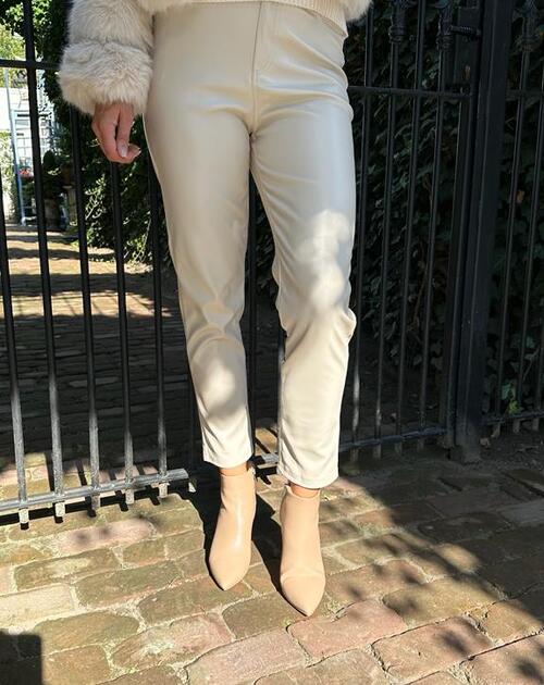 Lange broek Jane beige