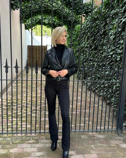 Lange broek Seraphina zwart - 2
