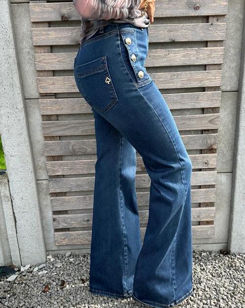 jeans blauw bootcut Lila 