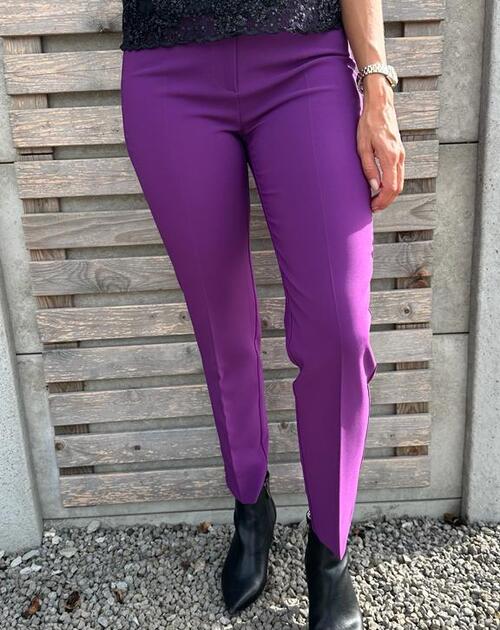 Lange broek Maya paars
