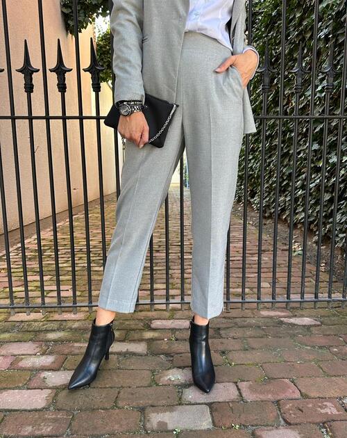 Lange broek Azar grijs