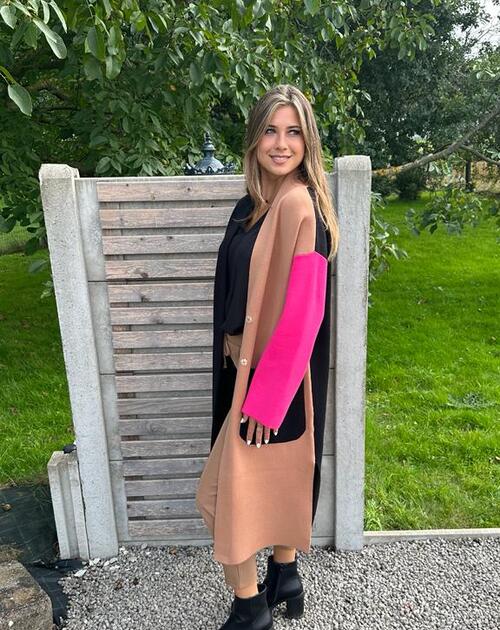 gilet met knopen Sunny zwart - 2