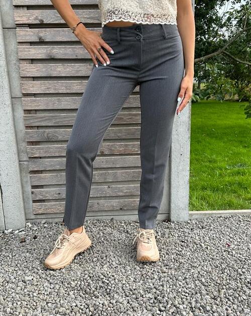 Lange broek Beatrice grijs