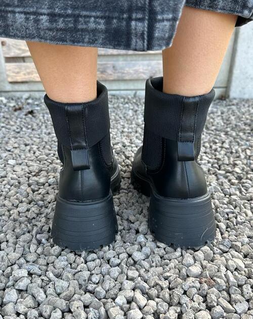 Stoere laars Alma zwart - 2