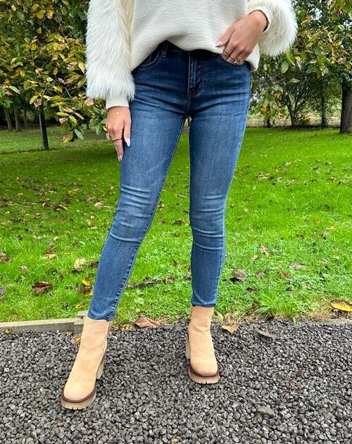 jeans blauw Hailey push up