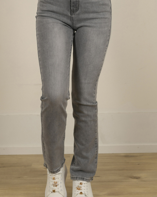 Lange broek Emeline grijs straight