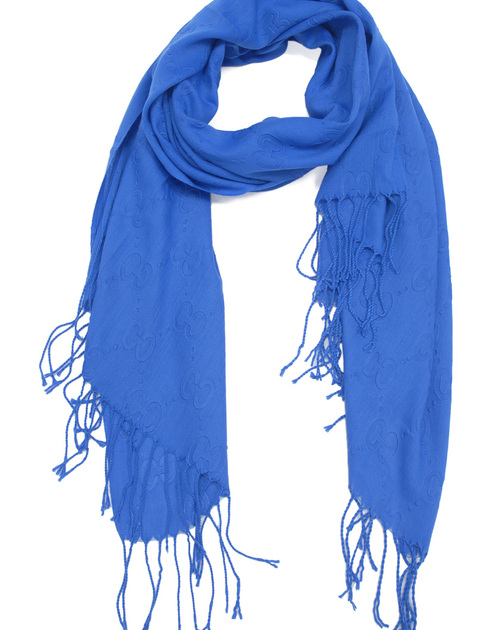 Sjaal bicblauw