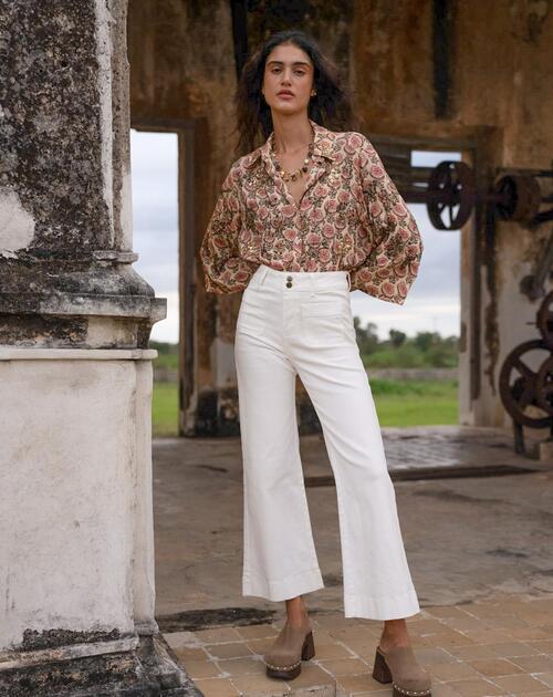 Lange broek ankle Elenette flare  - 2