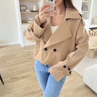 Kort vestje beige