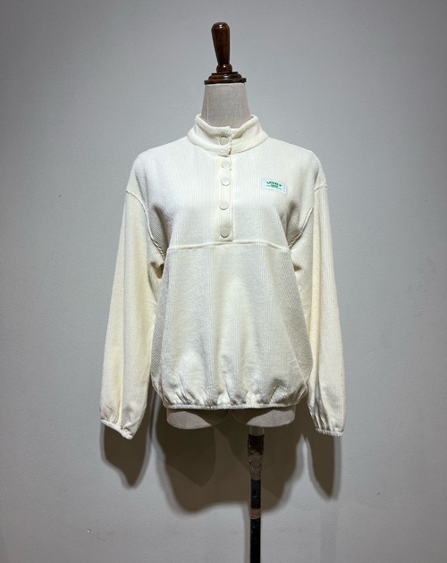 Sweater velours wit