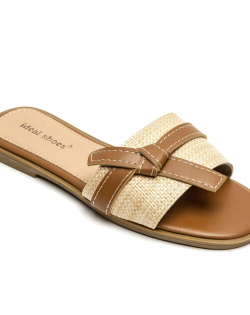 instapper beige met camel