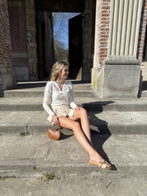 bloes lange mouw kant