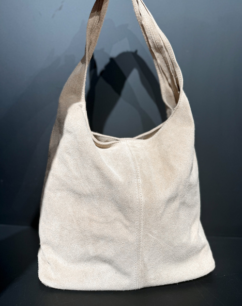 handtas daim beige