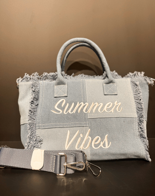 Tas jeans Summer vibes klein