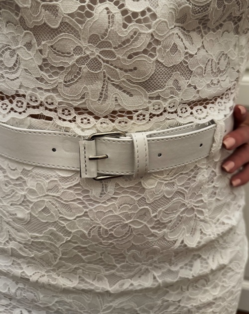lange rok kant met riem - 2