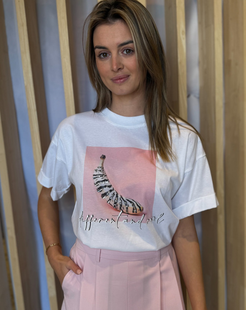t-shirt korte mouw banana