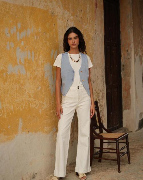 Lange broek flare Elena - 2