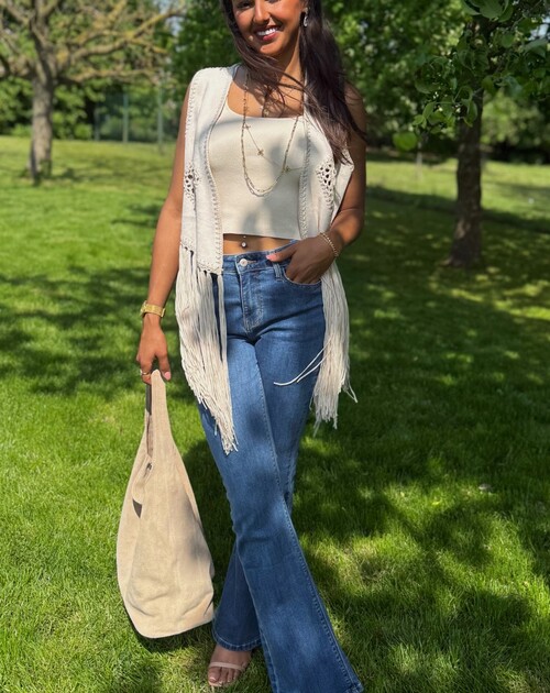 Lange broek jeans Emma flare