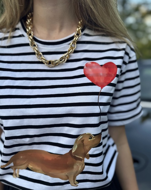 T-shirt korte mouw selflove