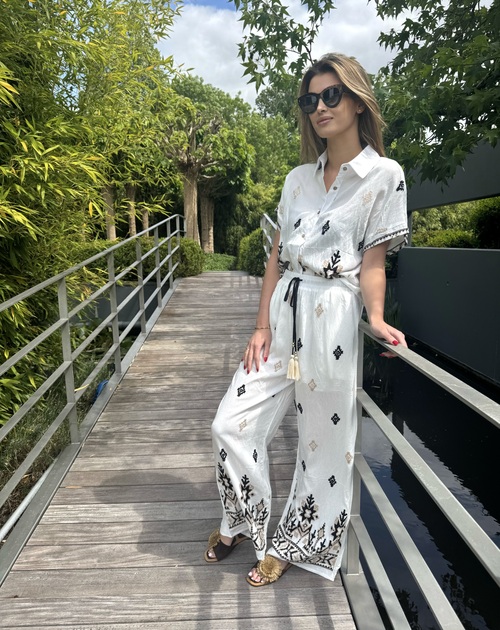 lange broek broderie