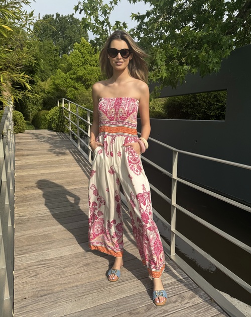 Jumpsuit bustier model