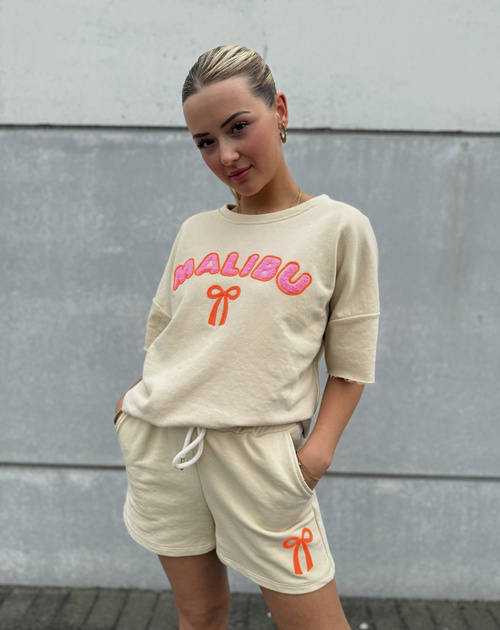 Sweater korte mouw malibu  - 2