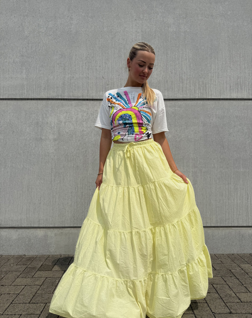 t-shirt rainbow hand made - 2