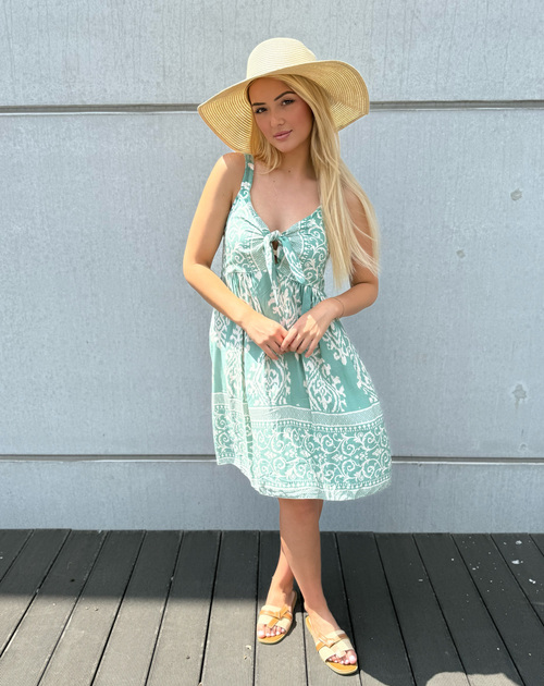 Korte playsuit zonder mouw