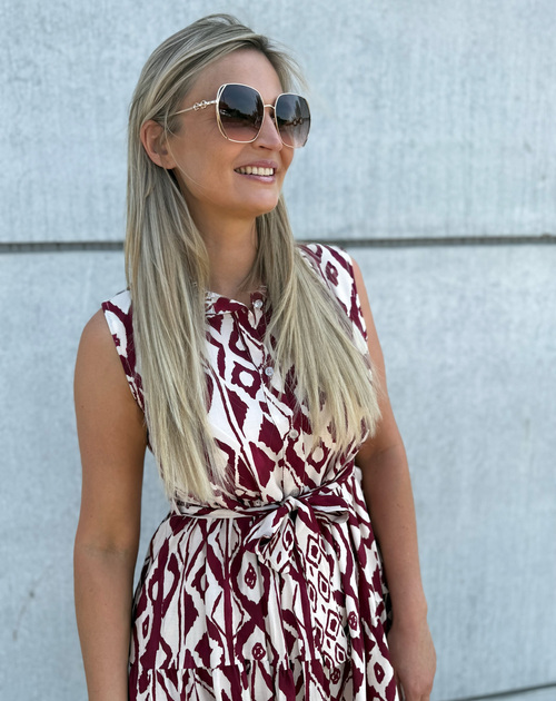 jurk print viscose - 2