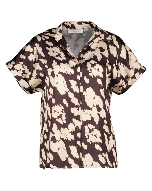 Bloes korte mouw cowprint