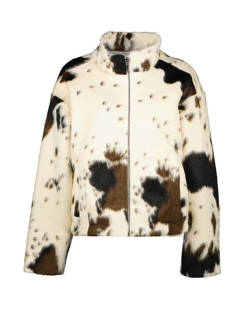 Vest wollook cowprint
