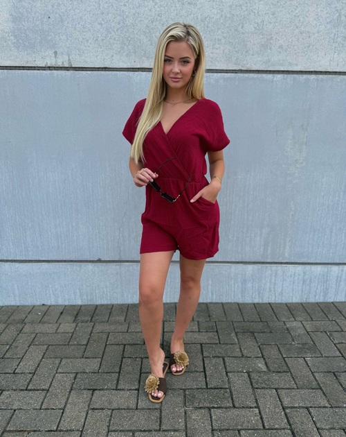 playsuit kort effen - 2