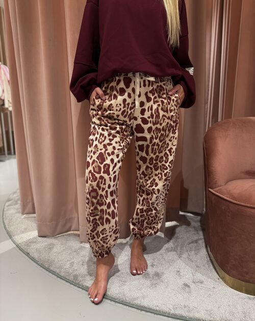 Lange broek leopard