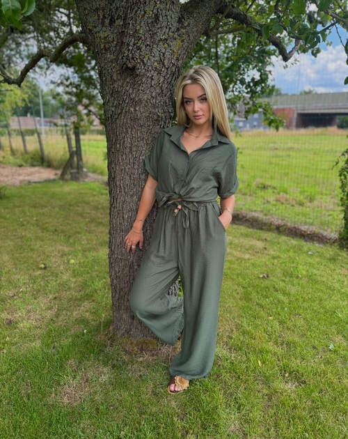 lange broek effen