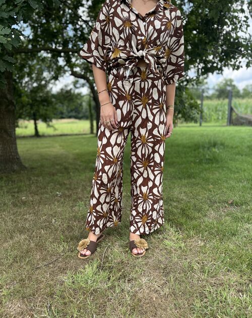 lange broek print