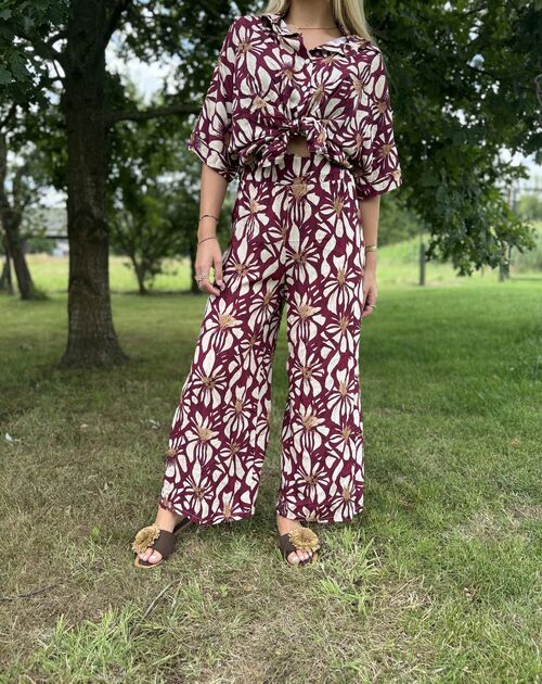 lange broek print