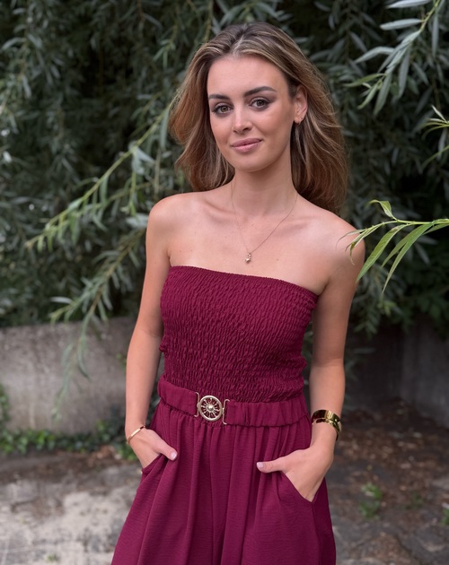 jumpsuit lang bustier - 2